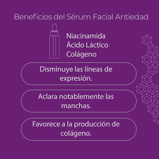 SERUM FACIAL ANTIEDAD ZOAH 30ML