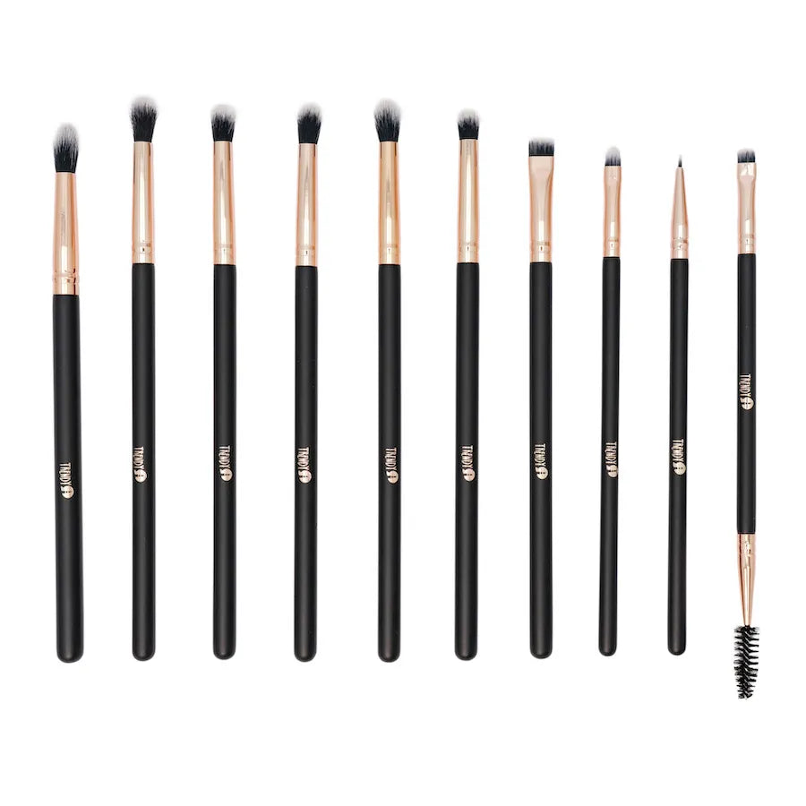 KIT DE BROCHAS MARMOLEADAS NEGRO 18UND TRENDY