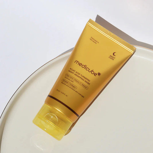 MEDICUBE KOJIC ACID TURMERIC NIGHT MASK