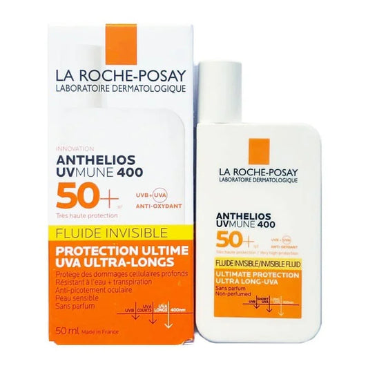 PROTECTOR SOLAR ANTHELIOS UVMUNE 400 INVISIBLE 50+SPF LA ROCHE-POSAY 50 ML