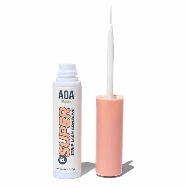 PEGA DE PESTAÑAS SUPER STRONG TRANSPARENTE AOA STUDIO