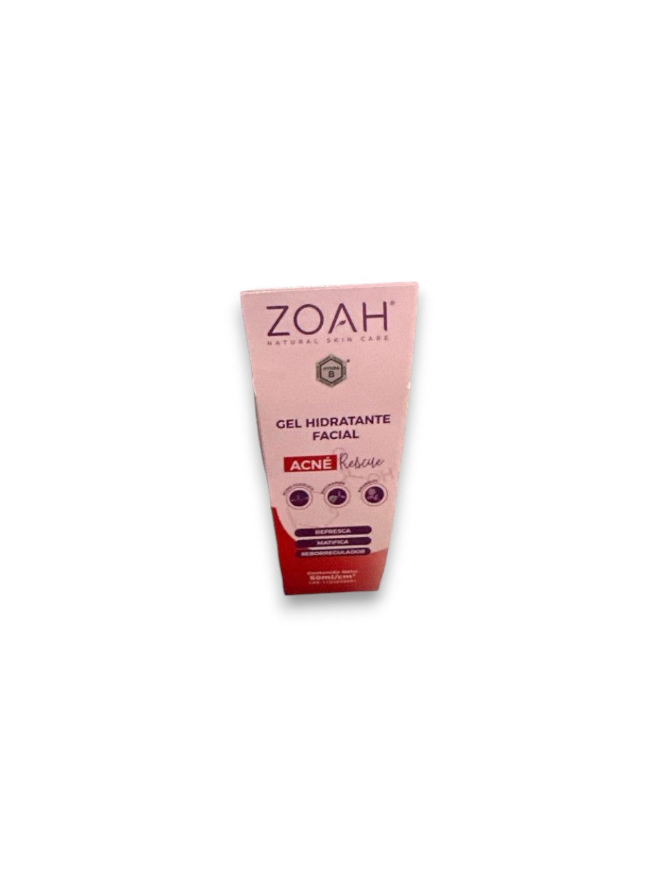 GEL HIDRATANTE FACIAL ACNE RESCUE ZOAH