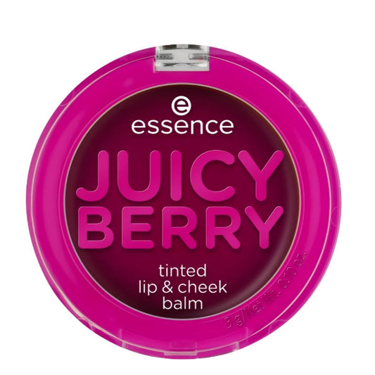 BÁLSAMO PARA LABIOS Y MEJILLAS CON COLOR JUICY BERRY ESSENCE