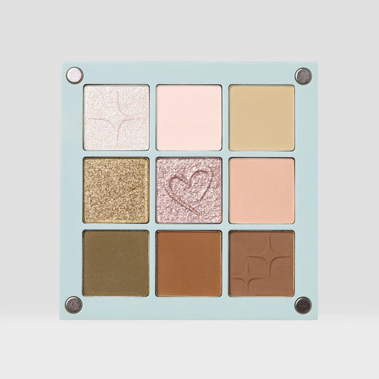 PALETAS DE SOMBRAS MAGNETICAS 9 COLORS BEAUTY CREATIONS