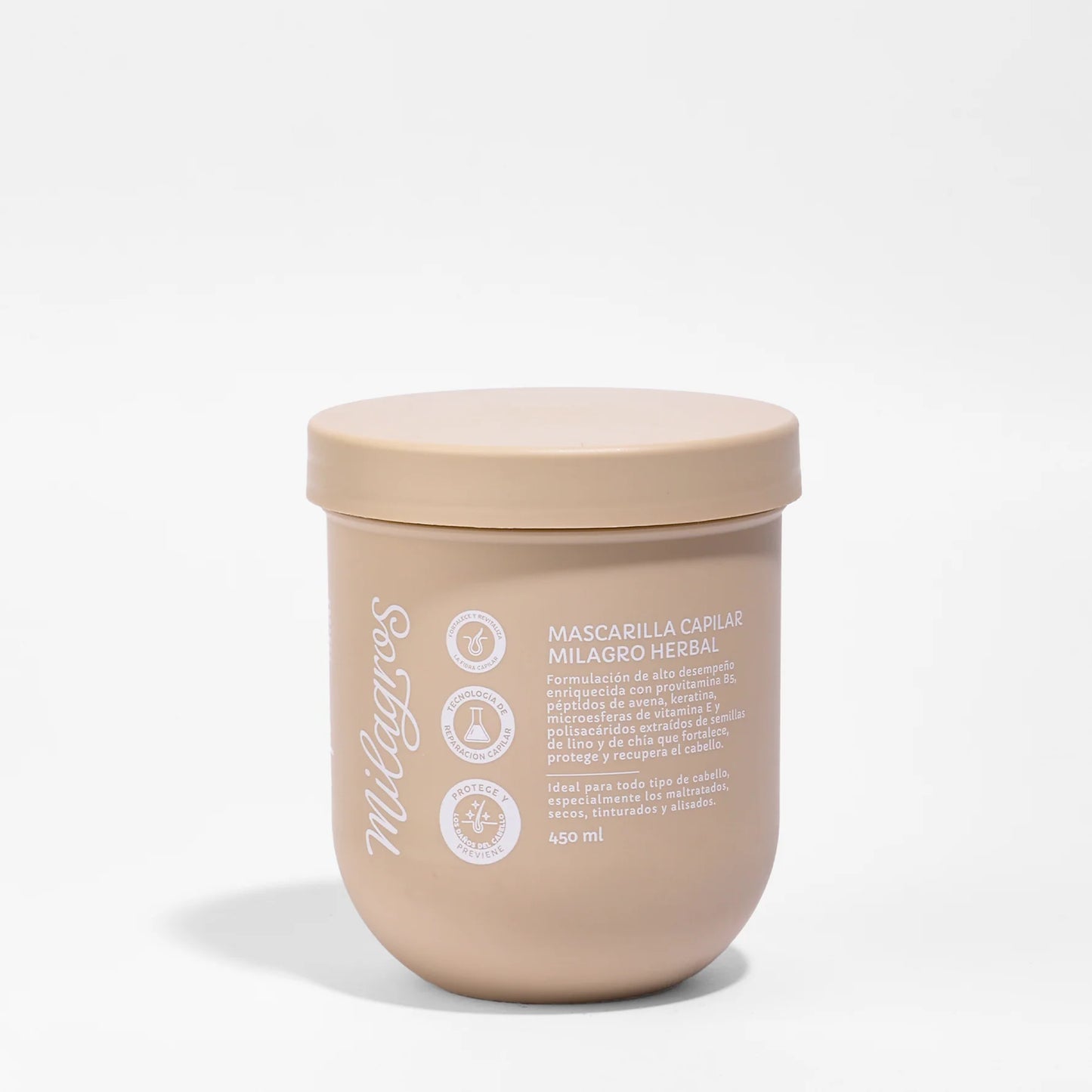 MASCARILLA CAPILAR HERBAL MILAGROS 450 ML