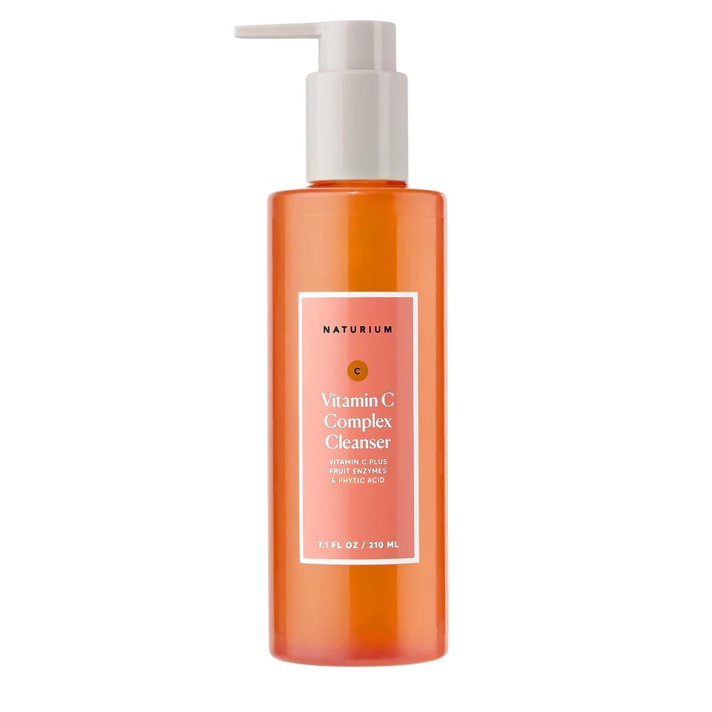 JABON FACIAL VITAMINA C COMPLEX CLEANSER NATURIUM 210ML