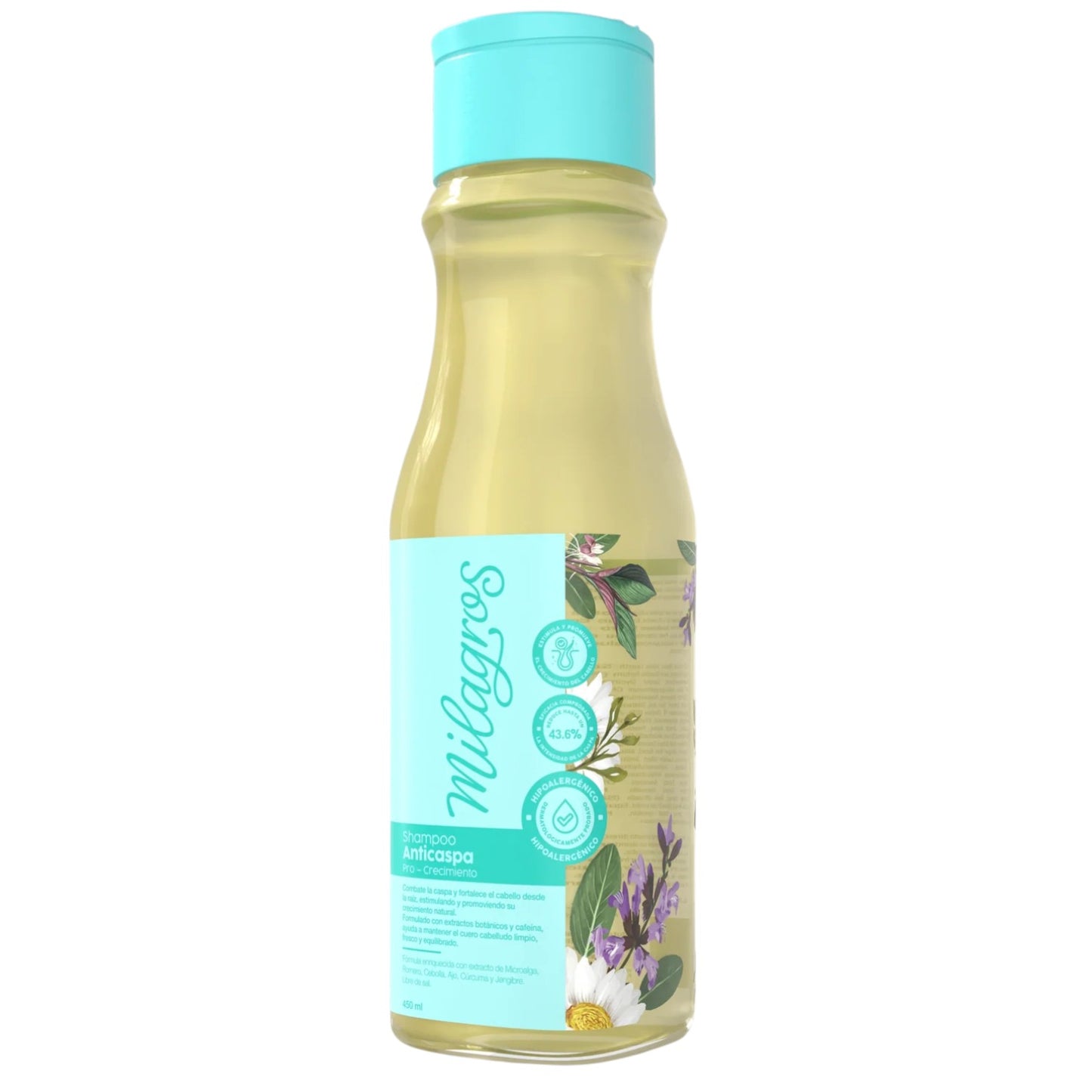 SHAMPOO ANTICASPA MILAGROS 400 ML