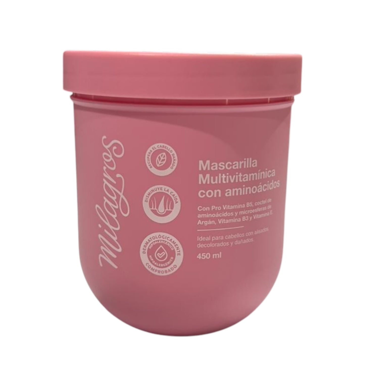 MASCARILLA MULTIVITAMINICA CON AMINOACIDOS MILAGROS