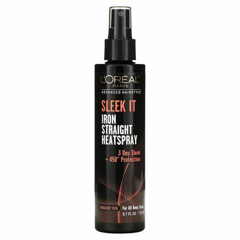 PROTECTOR TERMICO SLEEK IRON STRAIGHT HEAT SPRAY LOREAL 170ML