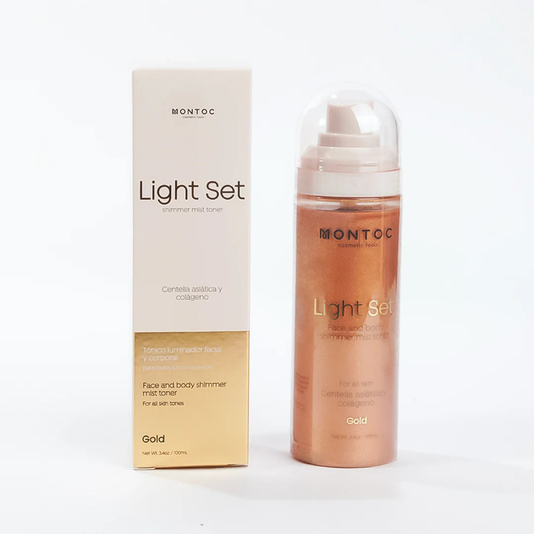 SHIMMER MIST TONER LIGTH SET MONTOC