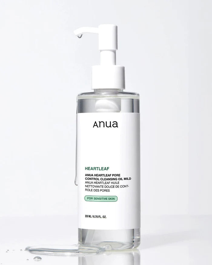 ANUA HEARTLEAF PORE CONTROL CLEANSING OIL MILD FOR SENSITIVE SKIN