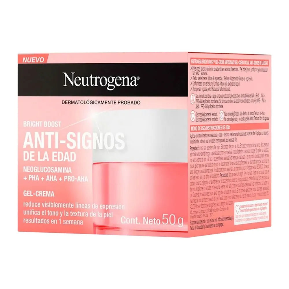 BRIGHT BOOTS ANTI - SIGNOS DE LA EDAD NEUTROGENA 50GR
