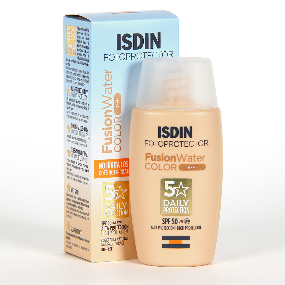 ISDIN FUSION WATER COLOR LIGHT FOTOPROTECTOR SPF50 50ML