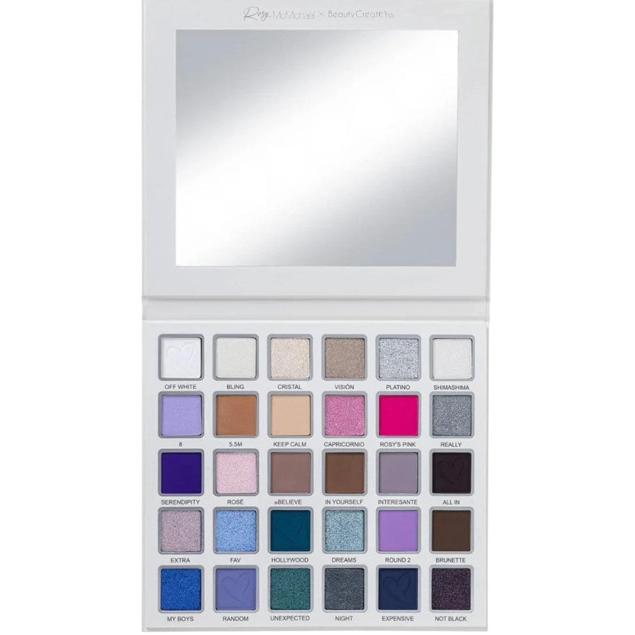 PALETA DE SOMBRAS ROSY MCMICHAEL X BEAUTY CREATIONS