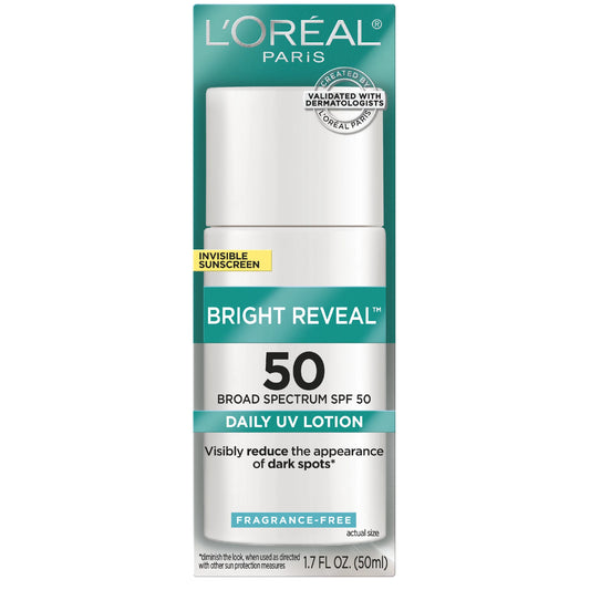 L'ORÉAL BRIGHT REVEAL BROAD SPECTRUM SPF 50 50ML