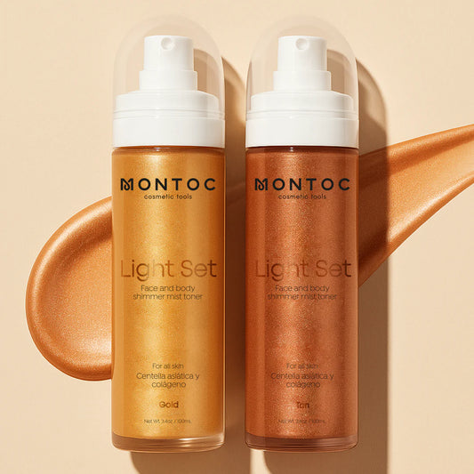 SHIMMER MIST TONER LIGTH SET MONTOC
