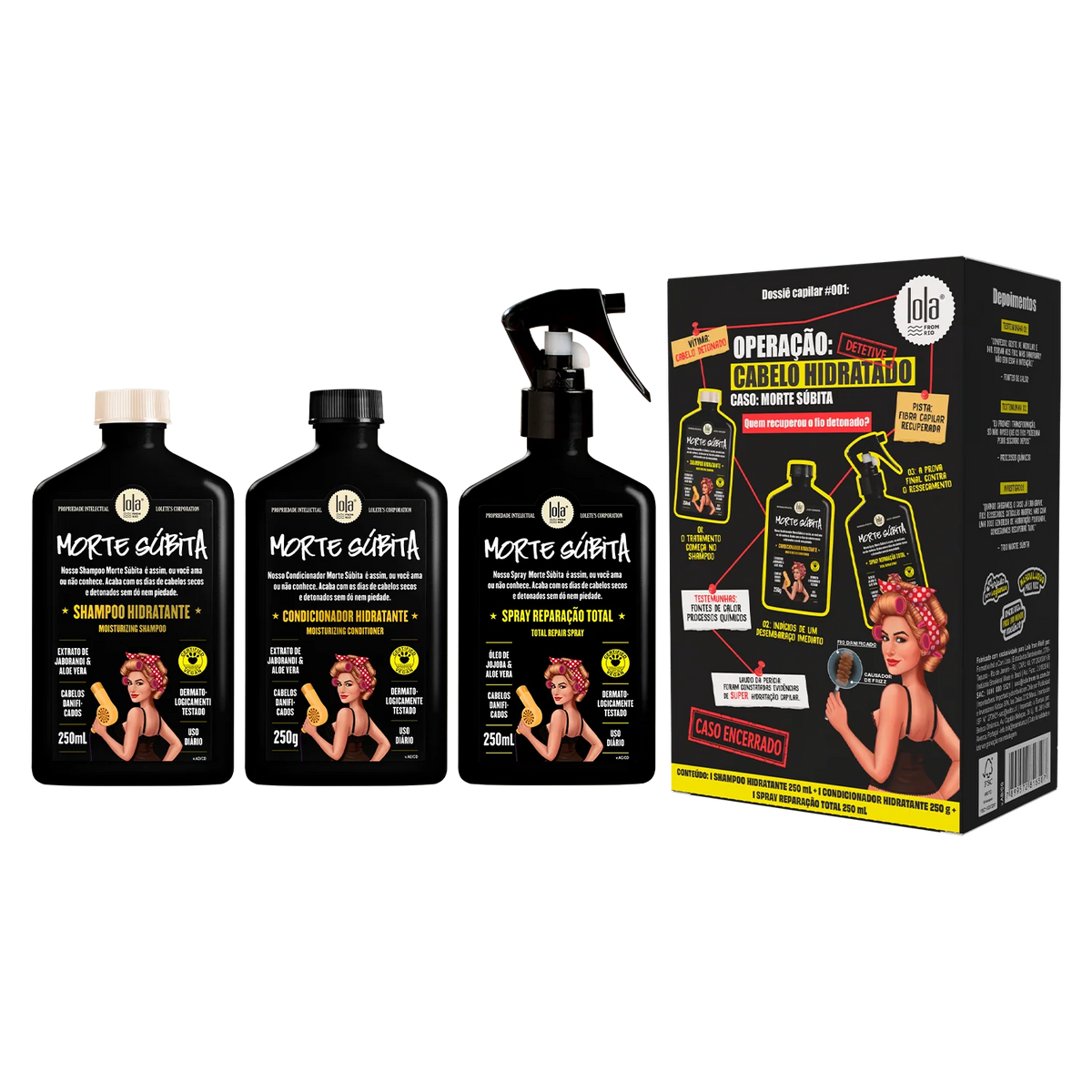 KIT MORTE SUBITA TRIO BY LOLA COSMETICS