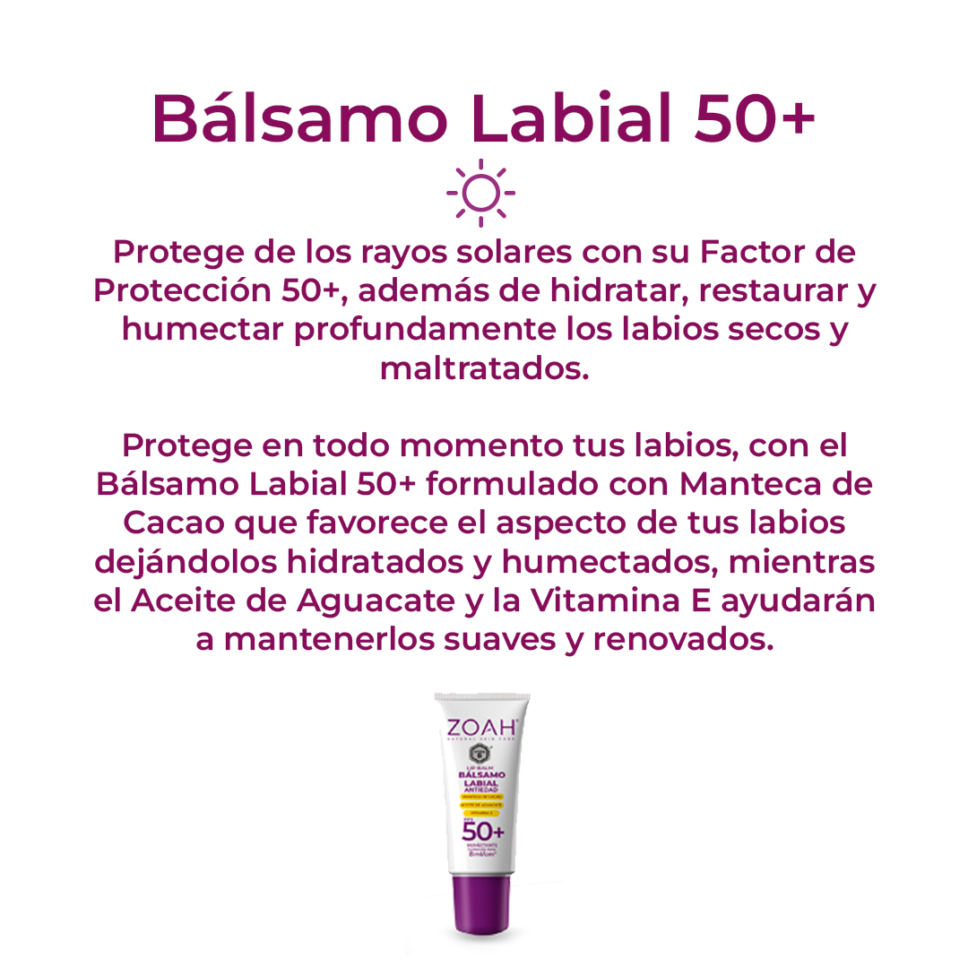 BALSAMO LABIAL ZOAH 8ML