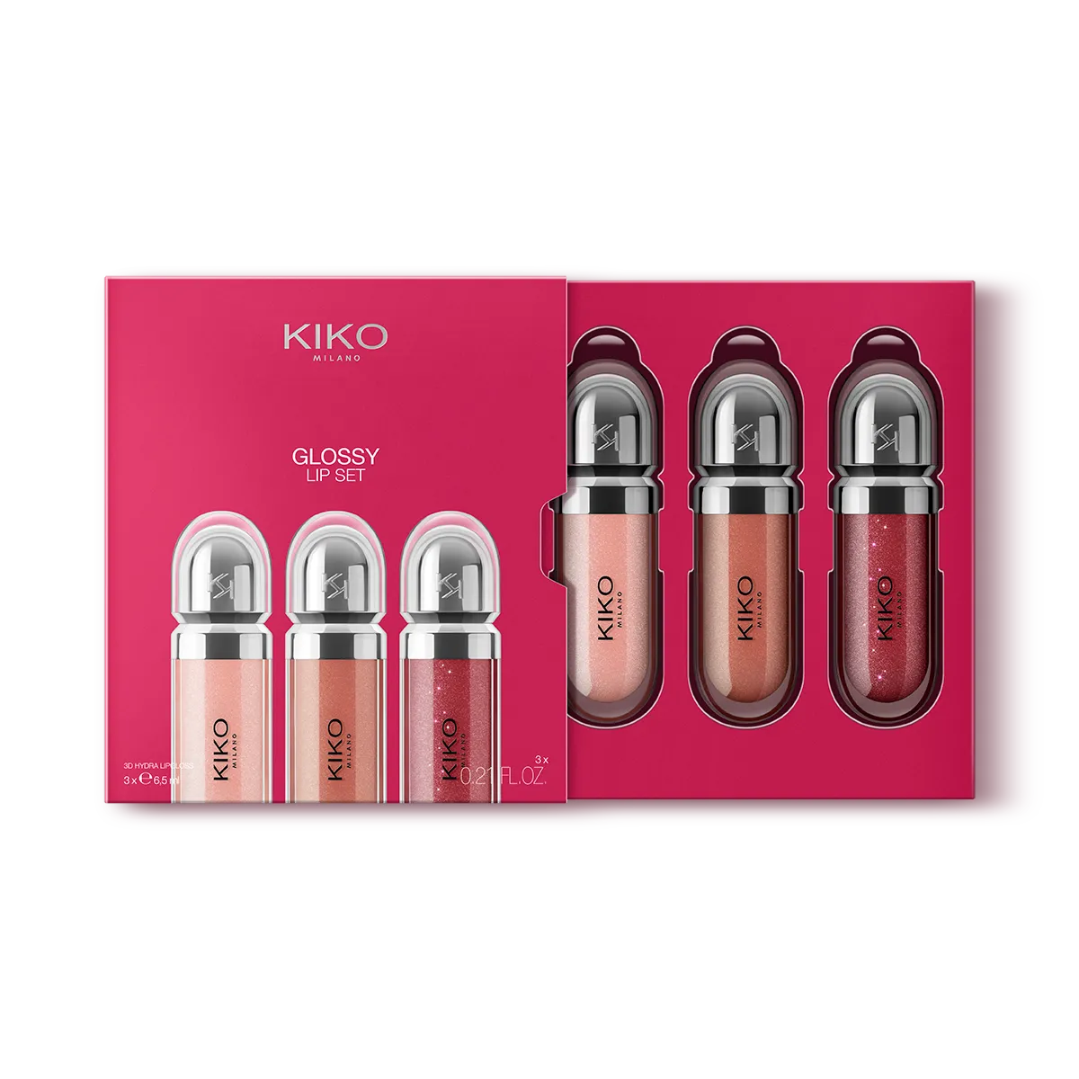 GLOSSY LIP SET KIKO MILANO 03