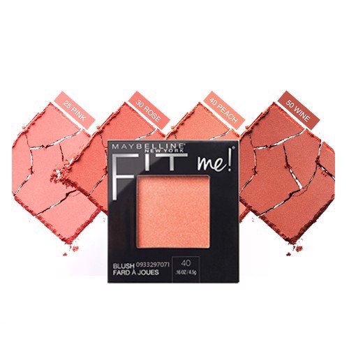 RUBOR EN POLVO FARD Á JOUES FIT ME MAYBELLINE 4.5G