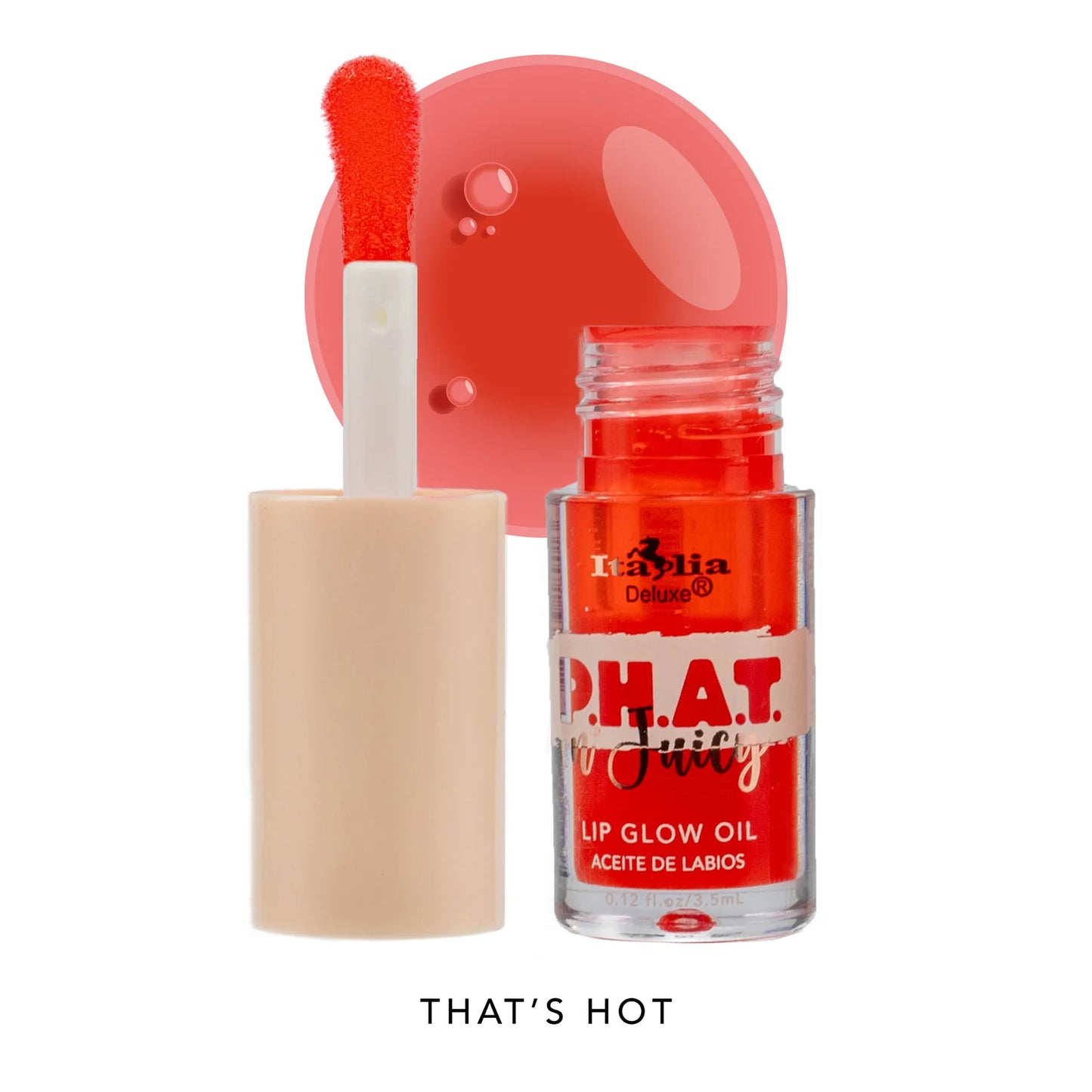 ITALIA DELUXE P.H.A.T LIP GLOW OIL