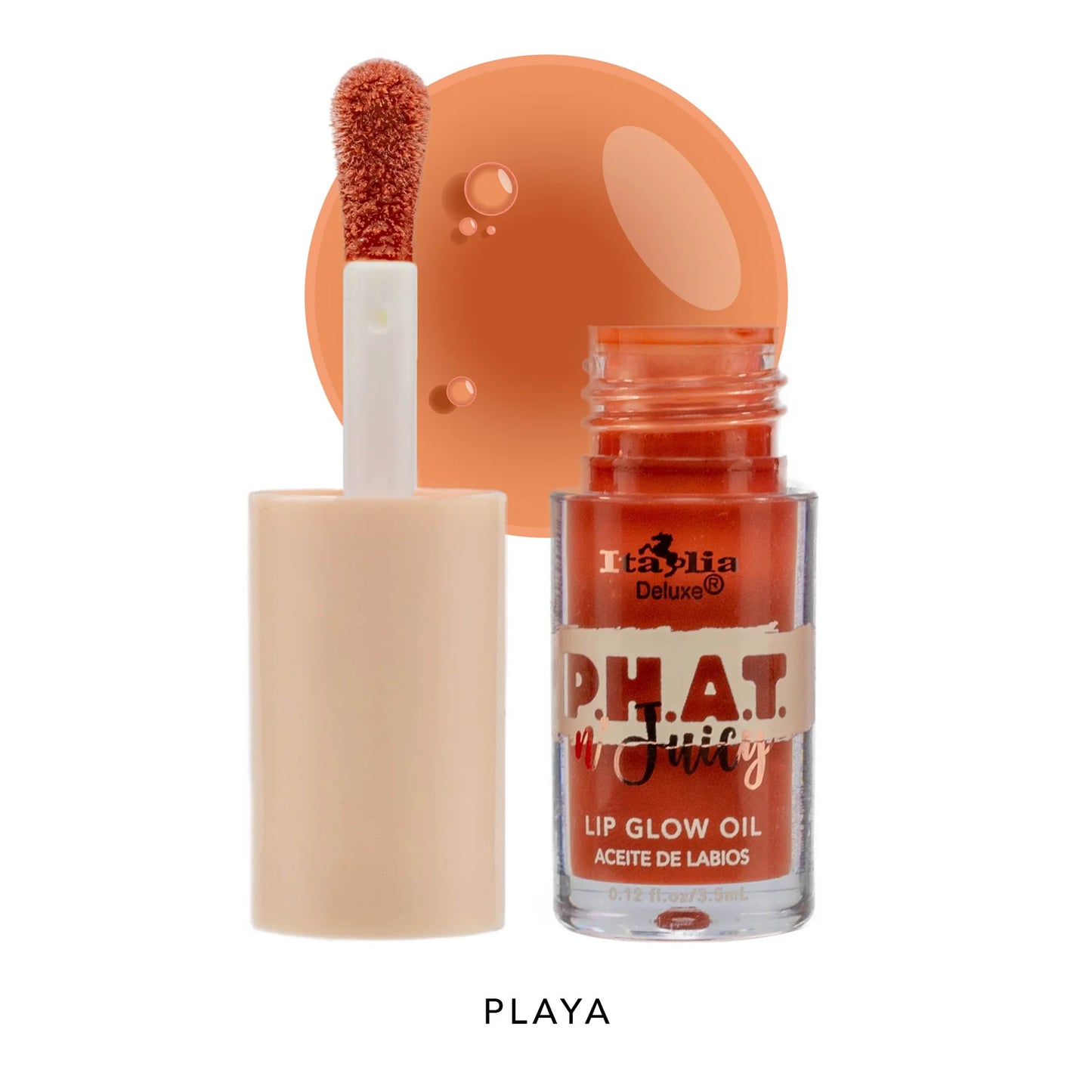 ITALIA DELUXE P.H.A.T LIP GLOW OIL