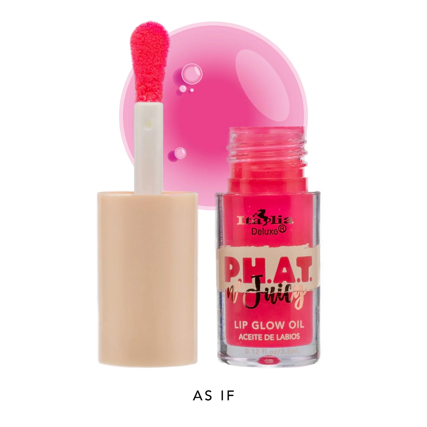 ITALIA DELUXE P.H.A.T LIP GLOW OIL