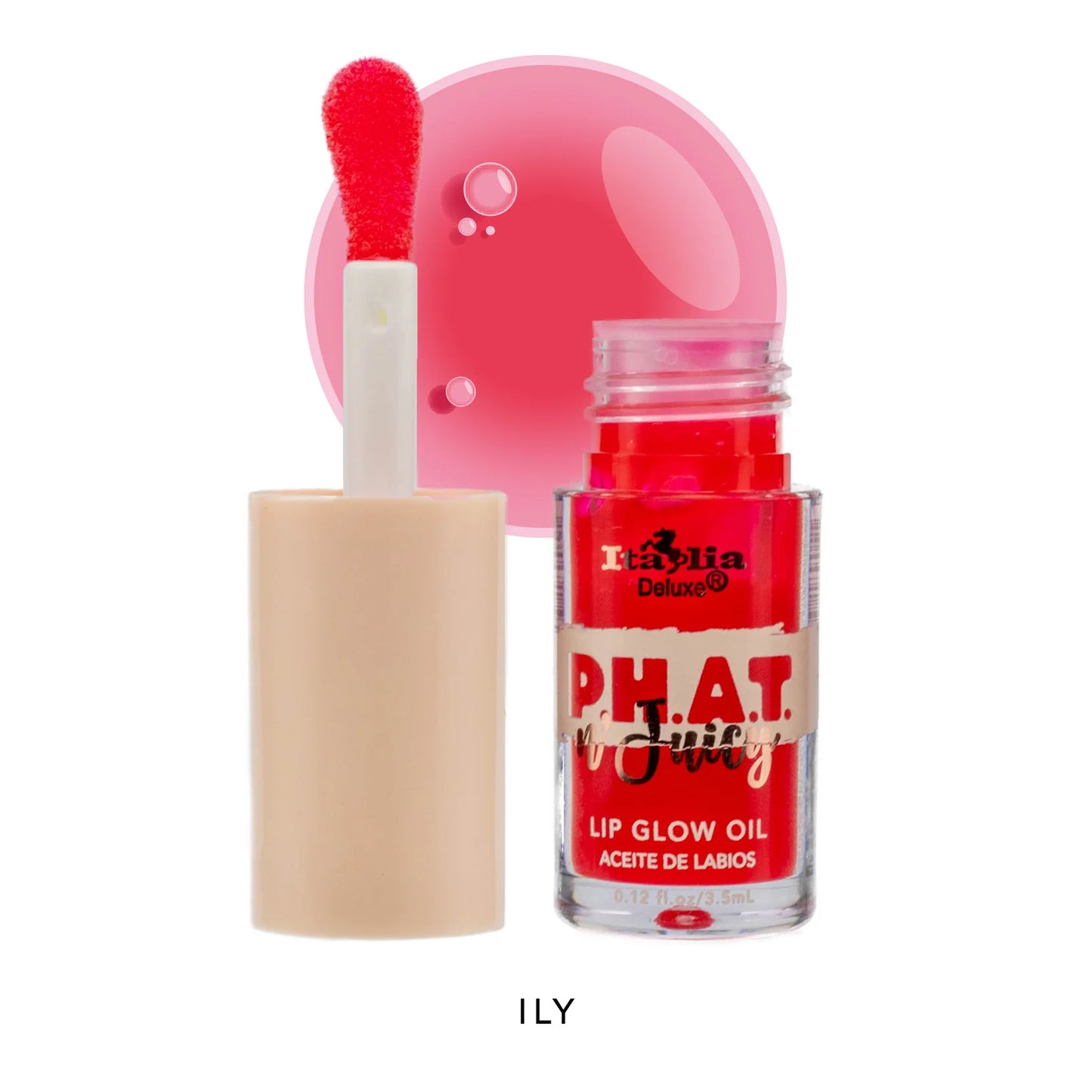 ITALIA DELUXE P.H.A.T LIP GLOW OIL