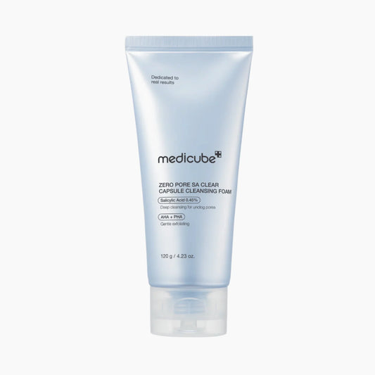 MEDICUBE ZERO PORE SA CLEAR CAPSULE CLEANSING FOAM 120 GR
