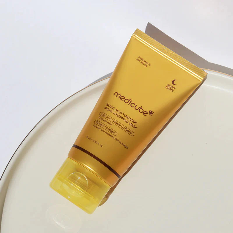 MEDICUBE KOJIC ACID TURMERIC NIGHT MASK