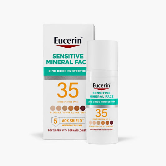 EUCERIN SENSITIVE MINERAL FACE SUNSCREEN 35 50ML