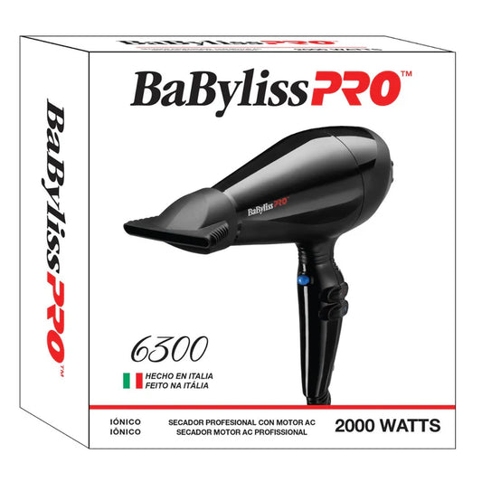 SECADOR PROFESIONAL CON MOTOR AC BaBylyss NANO TITANIUM ION