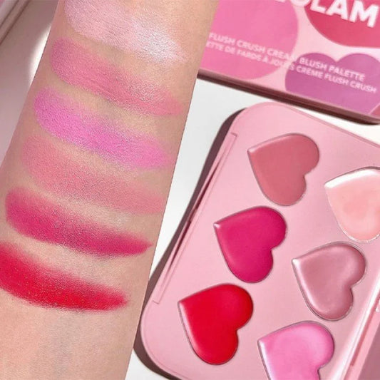SHEGLAM FLUSH CRUSH CREAM BLUSH PALETTE