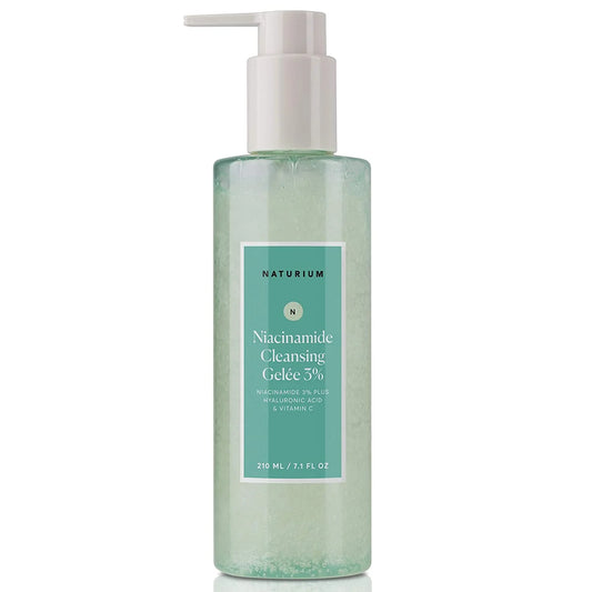 JABON FACIAL NIACINAMIDE CLEANSING GELEE 3%  NATURIUM 210ML