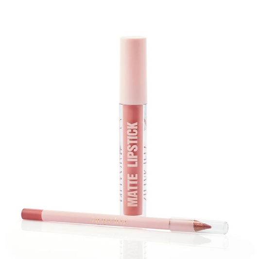 KIT DÚO BRILLO LABIAL Y DELINEADOR DE LABIOS ANYELUZ