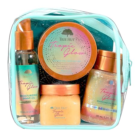 SET TREE HUT TROPIC GLOW