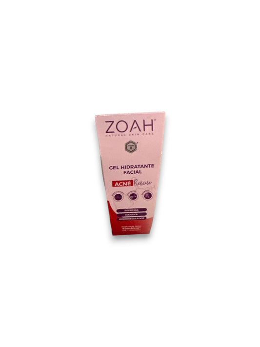 GEL HIDRATANTE FACIAL ACNE RESCUE ZOAH