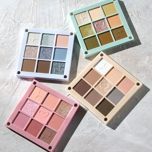 PALETAS DE SOMBRAS MAGNETICAS 9 COLORS BEAUTY CREATIONS