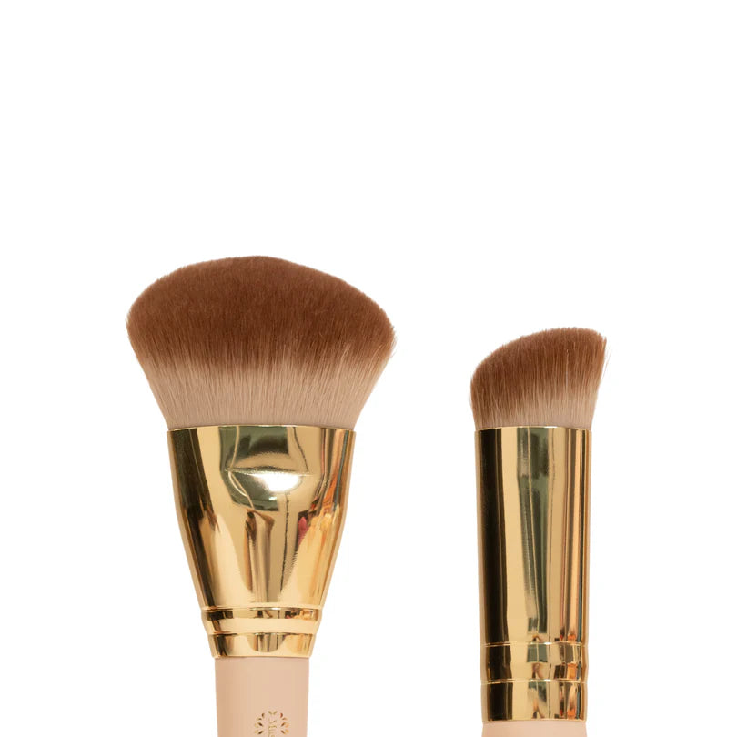 BROCHA DOBLE PARA BASE Y CORRECTOR MIIS COSMECTICS