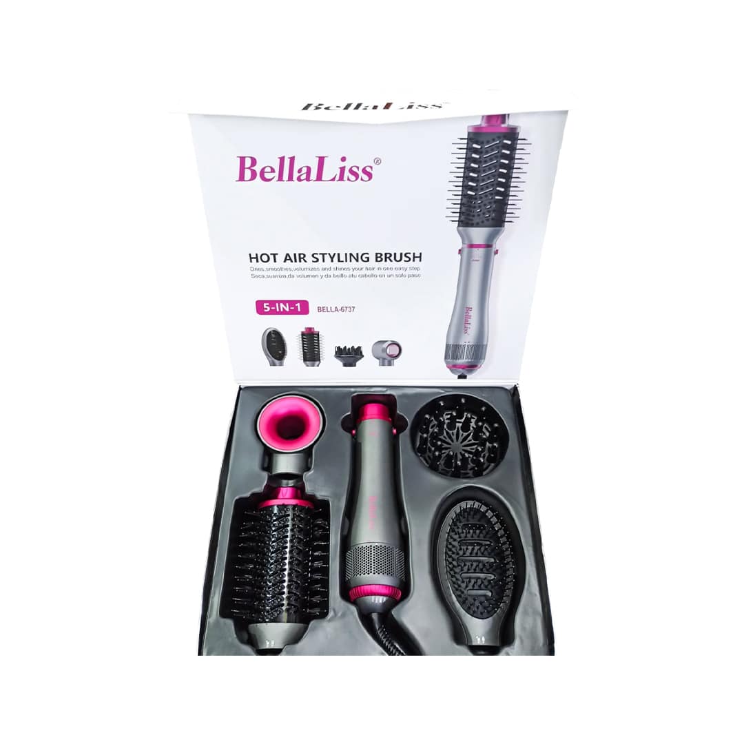 SET CEPILLO SECADOR 5 EN 1 BELLALISS