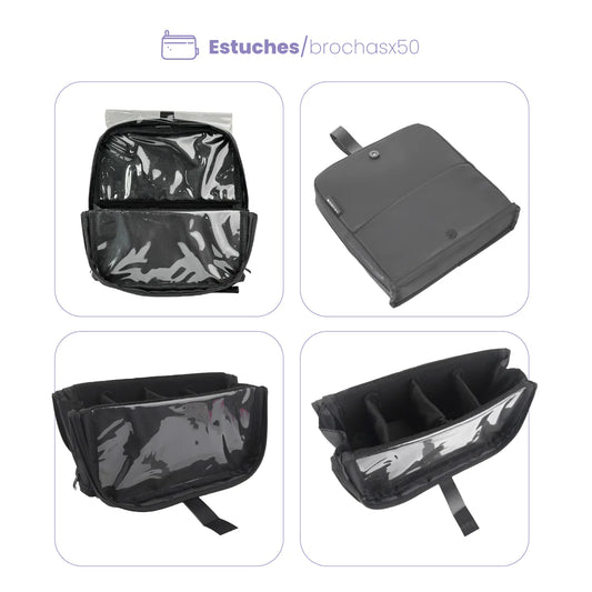 KIT PROFESIONAL BROCHAS 50 UND MONTOC