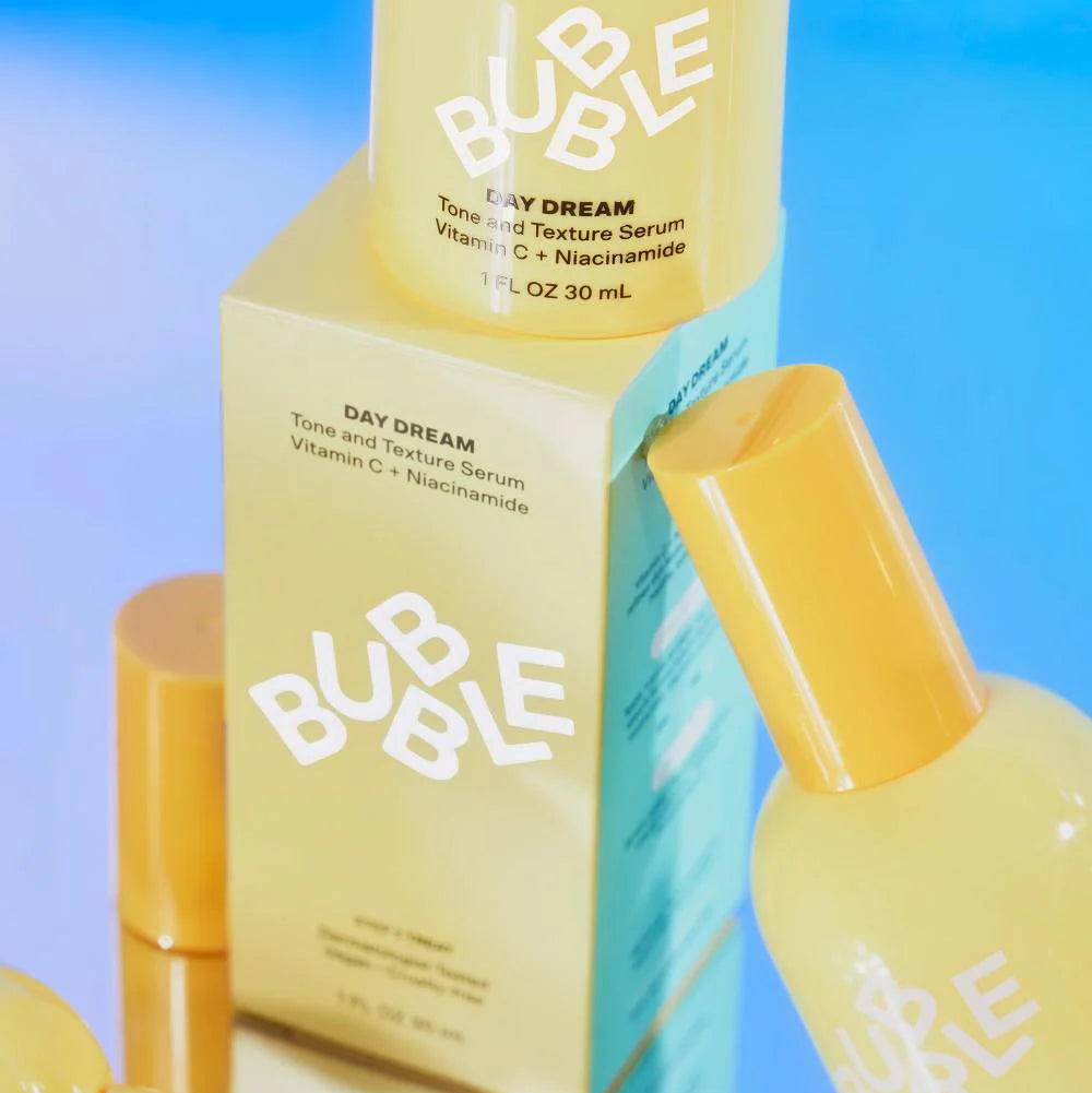 DAY DREAM TONE AND TEXTURE SERUM, VITAMIN C + NIACINAMIDE BUBBLE 30ML
