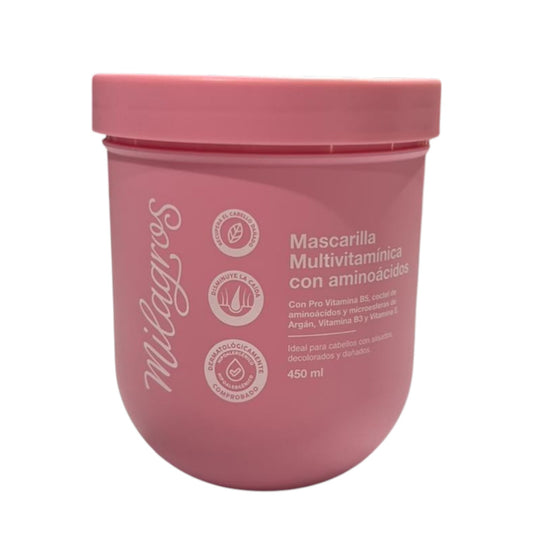 MASCARILLA MULTIVITAMINICA CON AMINOACIDOS MILAGROS