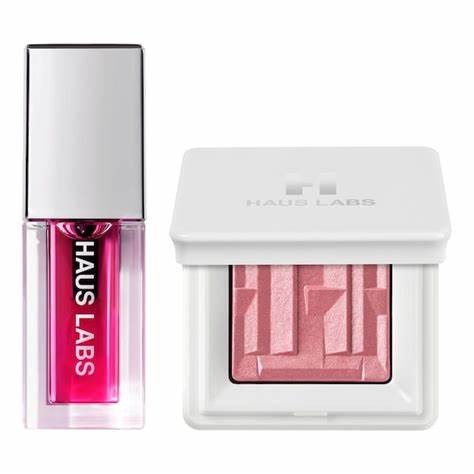 MINI LIP OIL + HIGHLIGHTER DUO HAUS LAB
