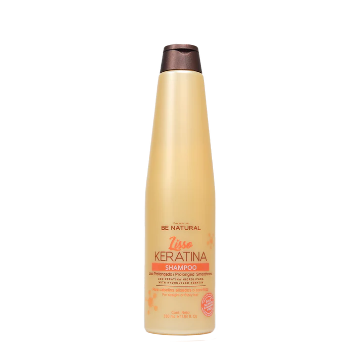 SHAMPOO LISO KERATINA BE NATURAL 350 ML