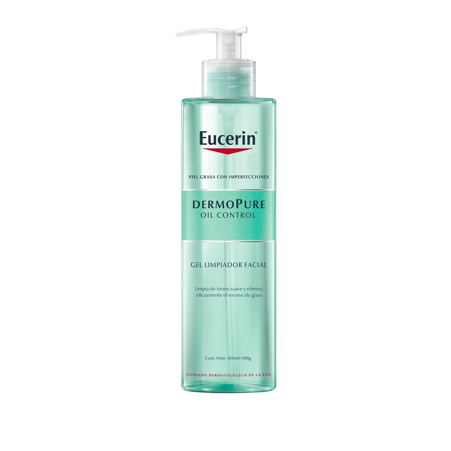 GEL LIMPIADOR FACIAL DERMO PURE EUCERIN 400ML