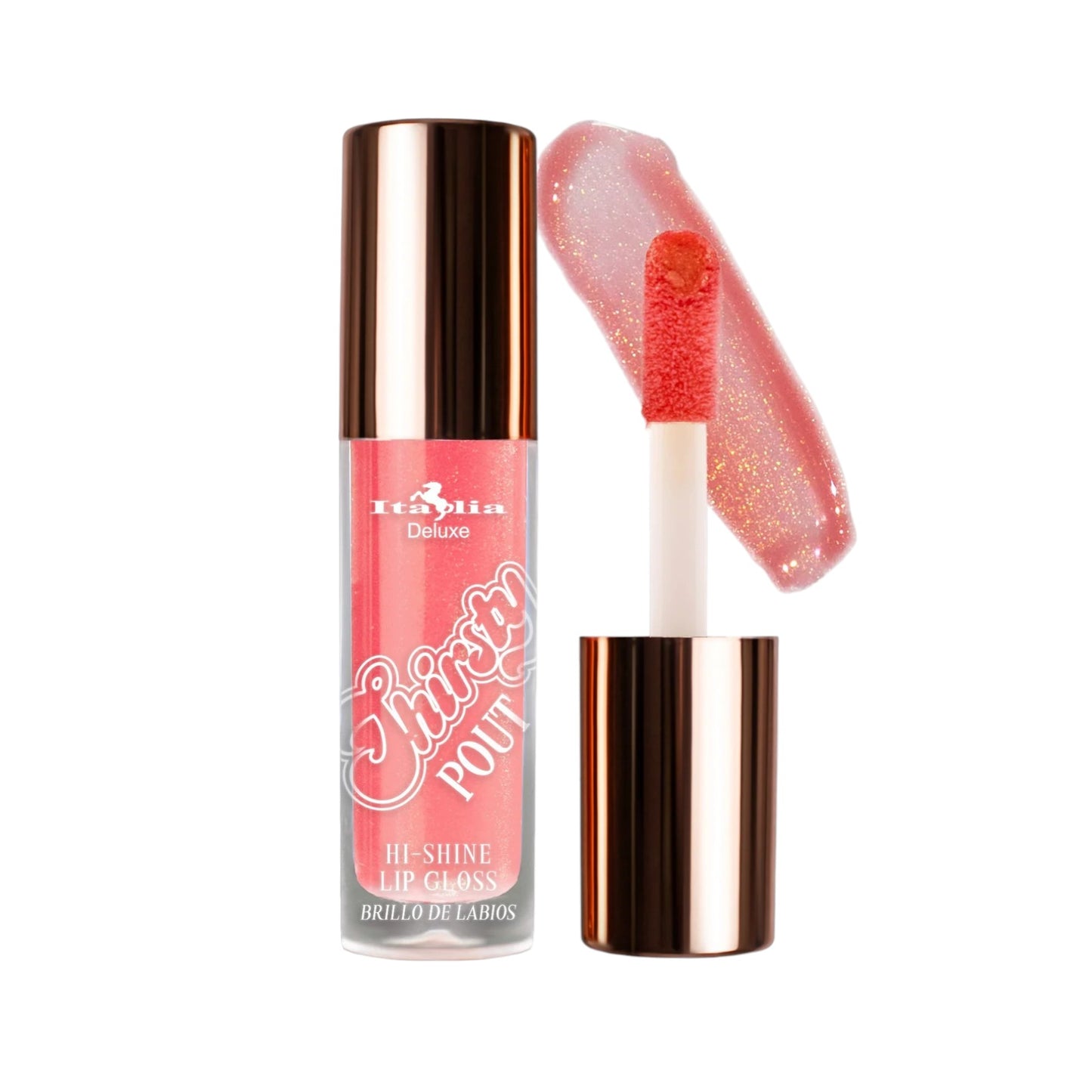 THIRSTY POUT HI SHINE LIP GLOSS ITALIA DELUXE