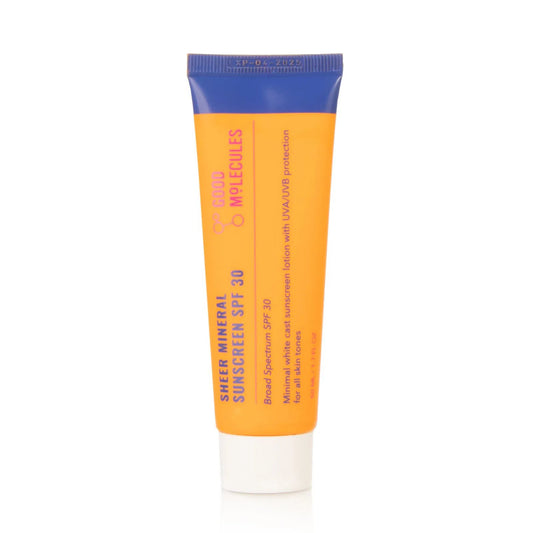 GOOD MOLECULES SHEER MINERAL SUNSCREEN SPF 30 50ML