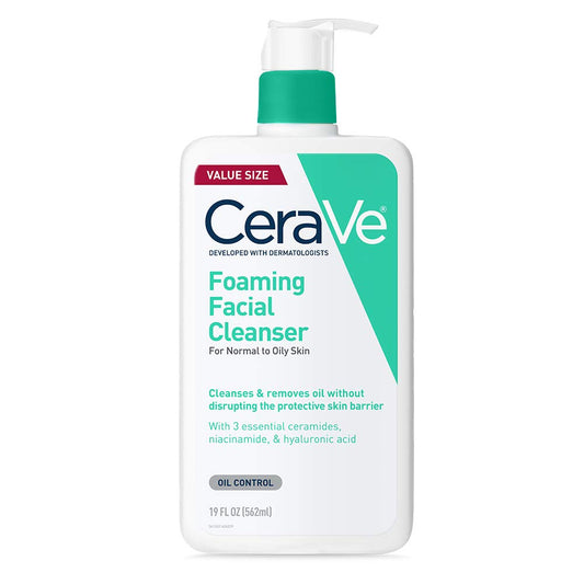 LIMPIADOR FACIAL PARA PIEL MIXTA A GRASA CERAVE 562 ML