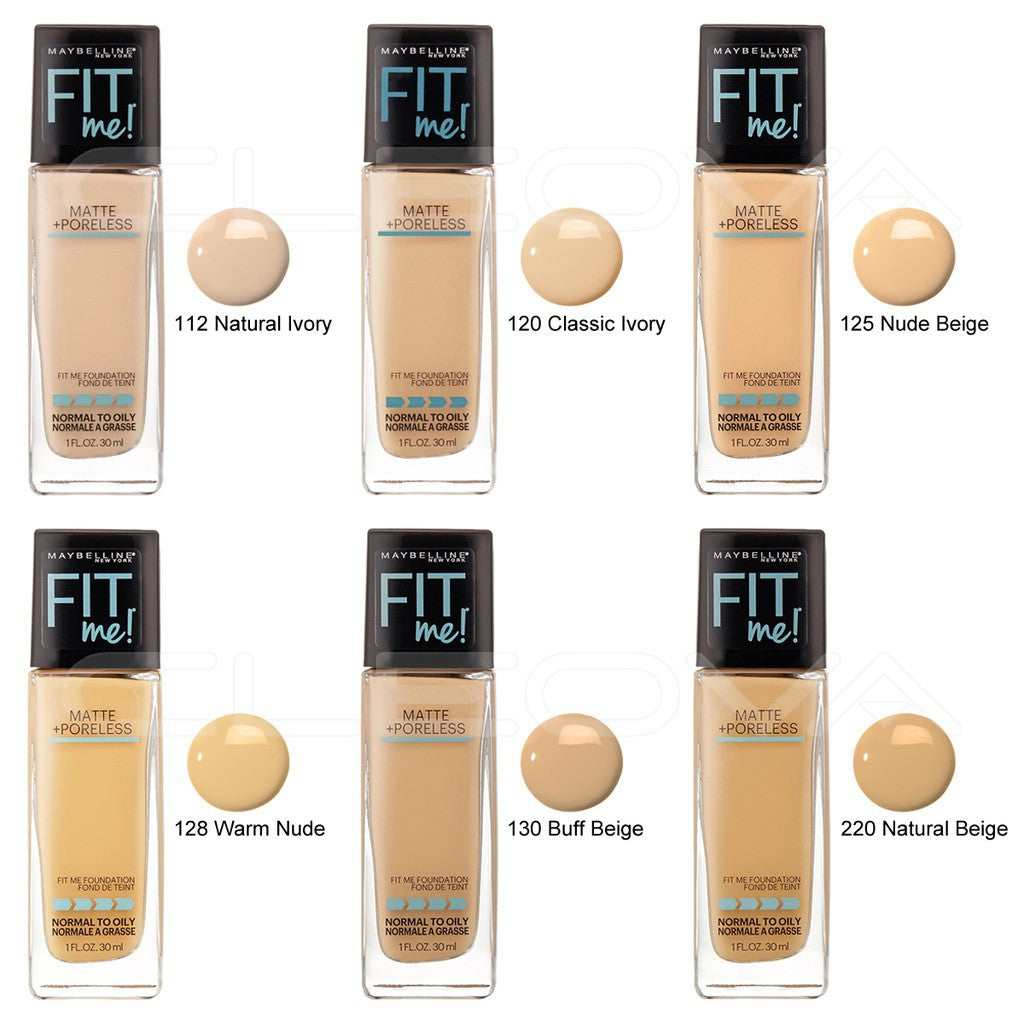 BASE FIT ME MATTE PORLESS 12H MAYBELLINE NEW YORK 30ML